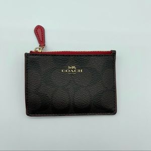 Coach card/ coin case